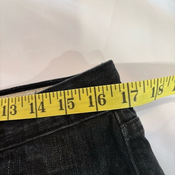 Rag and Bone Jean Shorts Button Fly Black Size 30 - Picture 5 of 7